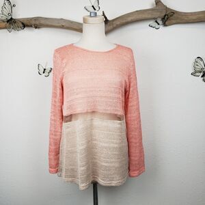 Goldie london semi sheer summer sweater